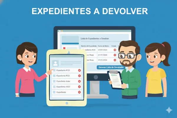 Expediente a devolver