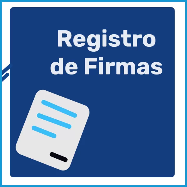Registro de Firmas